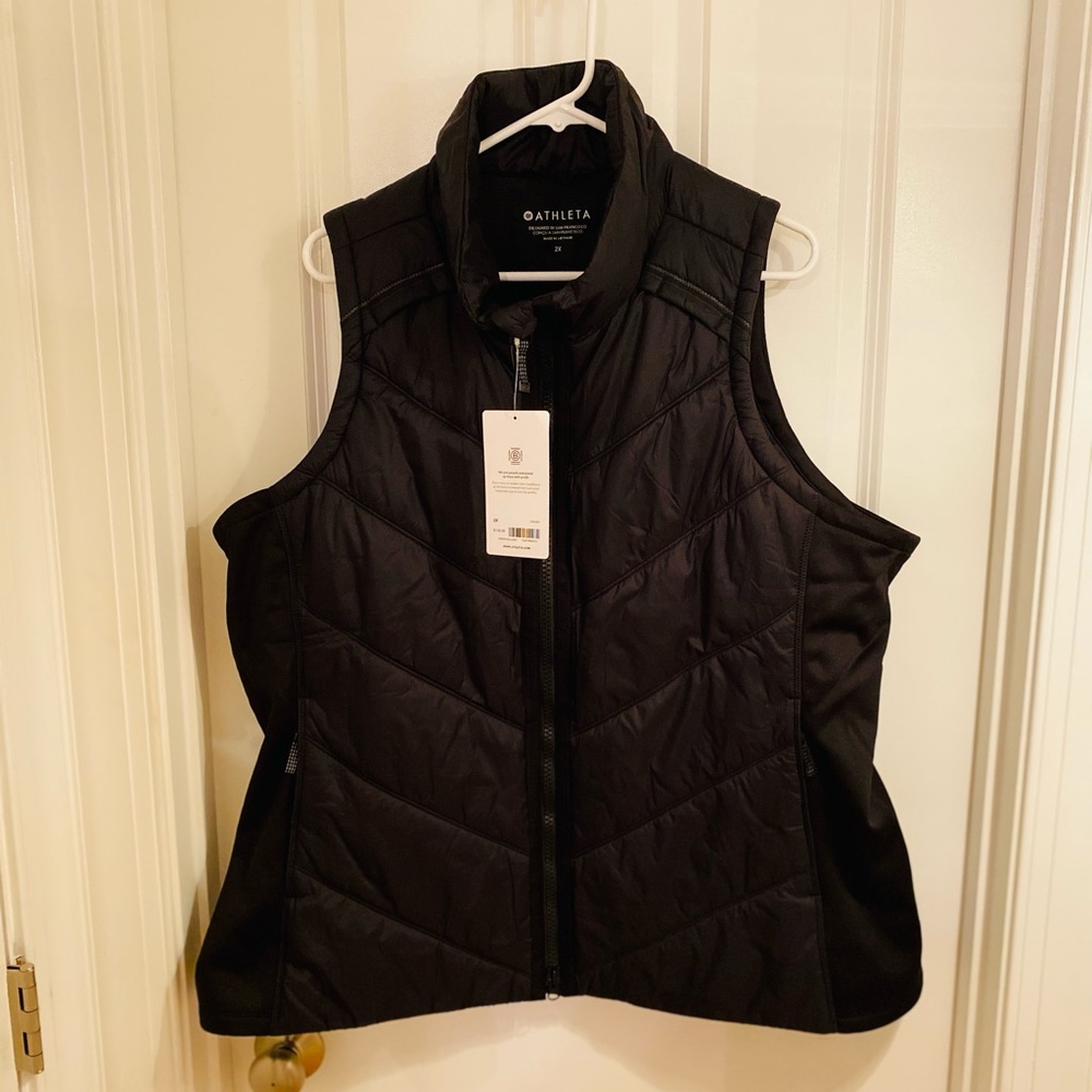 Athleta black Rock Ridge PrimaLoft vest